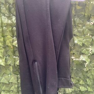 Betabrand black cigarette pants size large long length